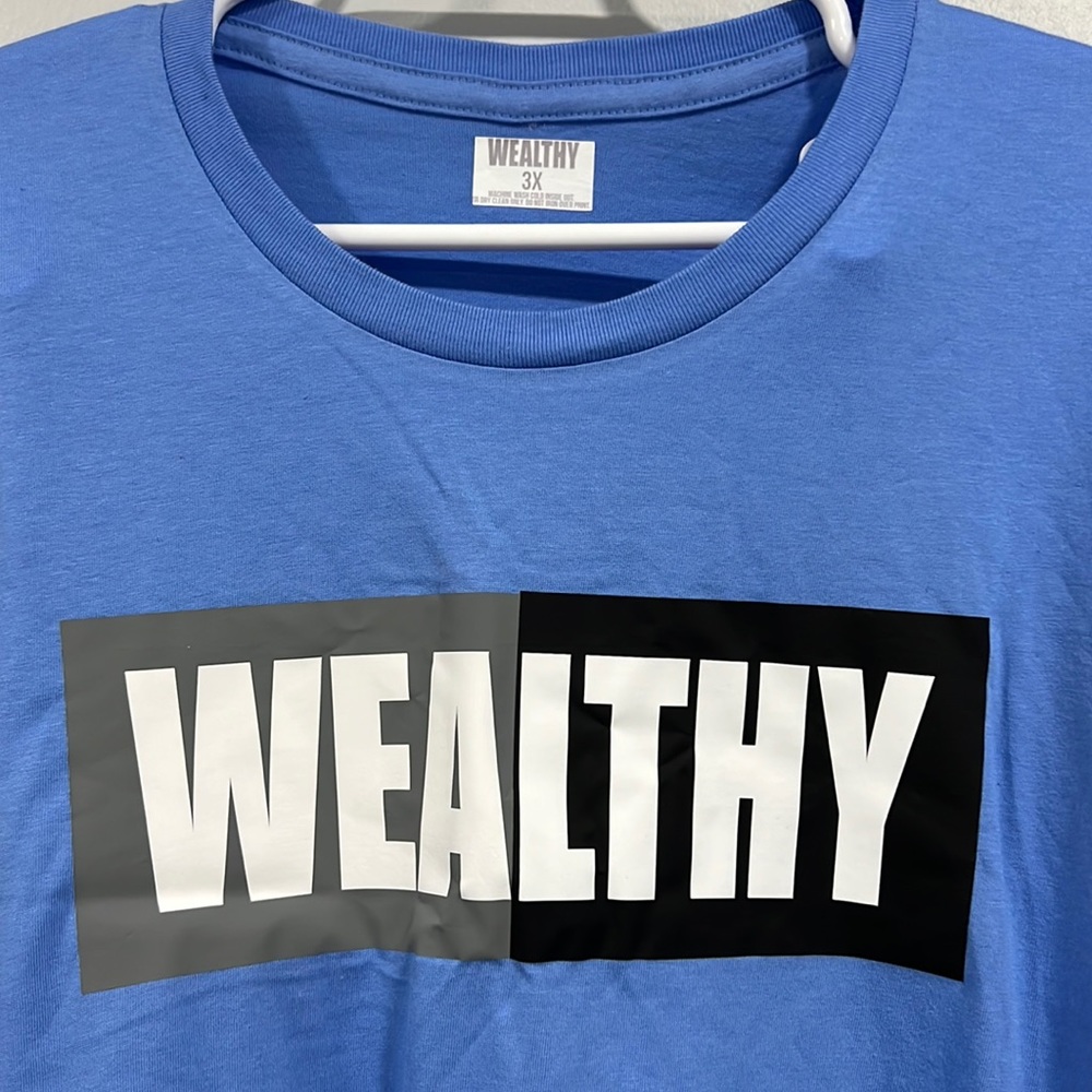 WEALTHY TEE (MEN’S TEE SHIRT)